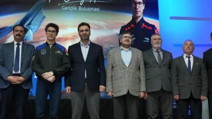 Türkiye’nin 2. Astronotu Tuva Cihangir Atasever, Bolvadinli Gençlerle Buluştu