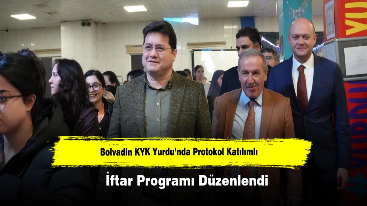 Bolvadin KYK Yurdu’nda Protokol Katılımlı İftar Programı Düzenlendi