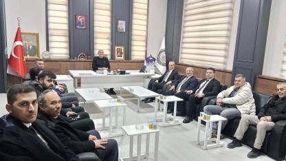 Afyonkarahisar Ticaret Borsası’nda Yeniden Refah Partisi Heyeti Ağırlandı