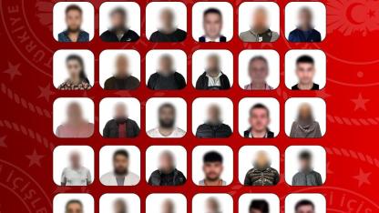 Kırmızı Bültenle Aranan 23 Suçlu da Dahil 41 Kişi Yakalandı