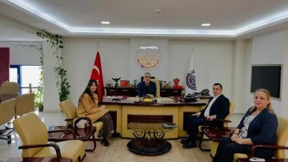 Şube Müdürü Demirci ve Portföy Yetkilisi Göç’ten ESOB’a Ziyaret