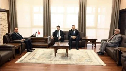 MEB Yükseköğretim ve Yurt Dışı Eğitim Genel Müdürü Akçeşme’den AKÜ’ye  Ziyaret