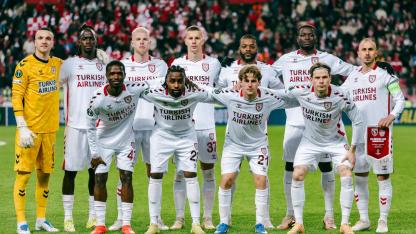 Samsunspor, son 16 turu rakibi de belli oldu