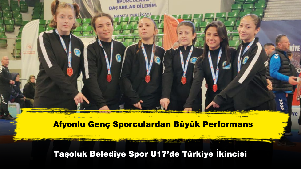 Taşoluk Belediye Spor U17’de Türkiye İkincisi