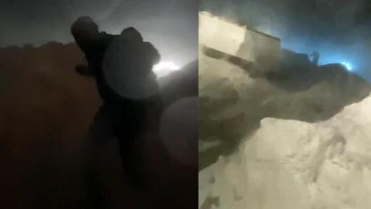 Tipide mahsur kalan santral işçileri 9 saat süren operasyonla kurtarıldı