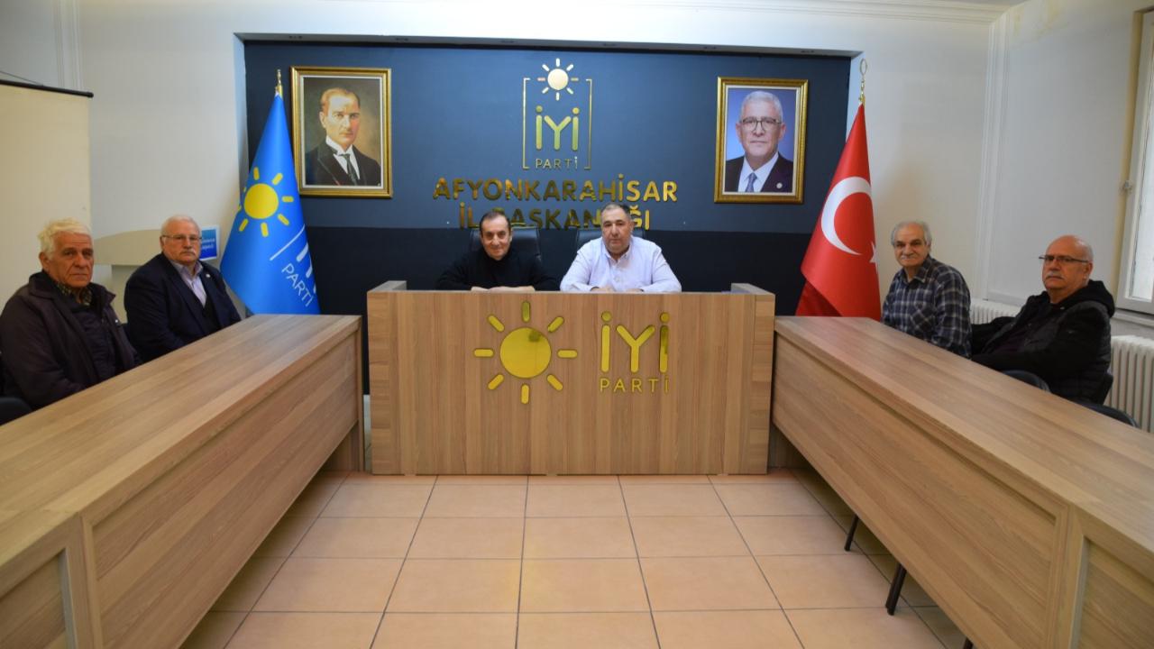Tüm Emekliler Derneği’nden İYİ Parti İl Başkanlığı’na Ziyaret