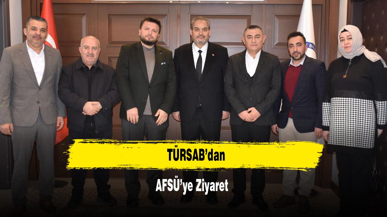 TÜRSAB’dan AFSÜ’ye Ziyaret