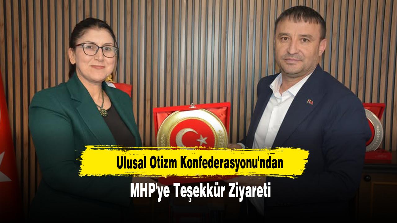 Ulusal Otizm Konfederasyonu'ndan MHP'ye Teşekkür Ziyareti