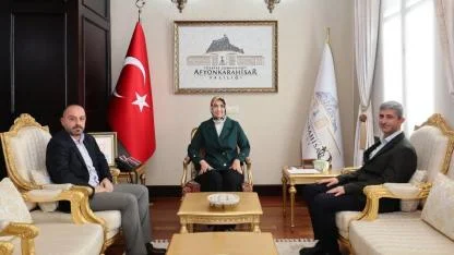 Vali Yiğitbaşı, Kar Mineral Yetkililerini Kabul Etti