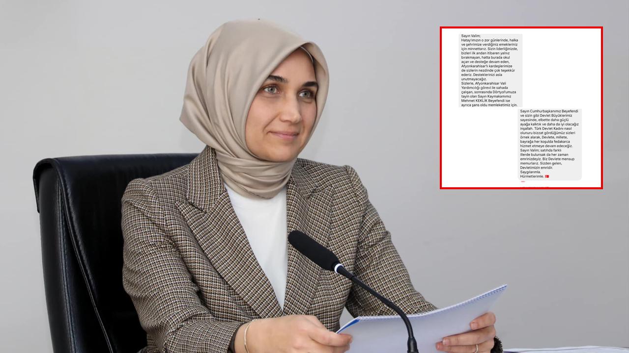 Vali Yiğitbaşı’na Duygulandıran Mesaj: “Bir Duanın İçinde Yer Almak…” Notuyla Paylaştı!