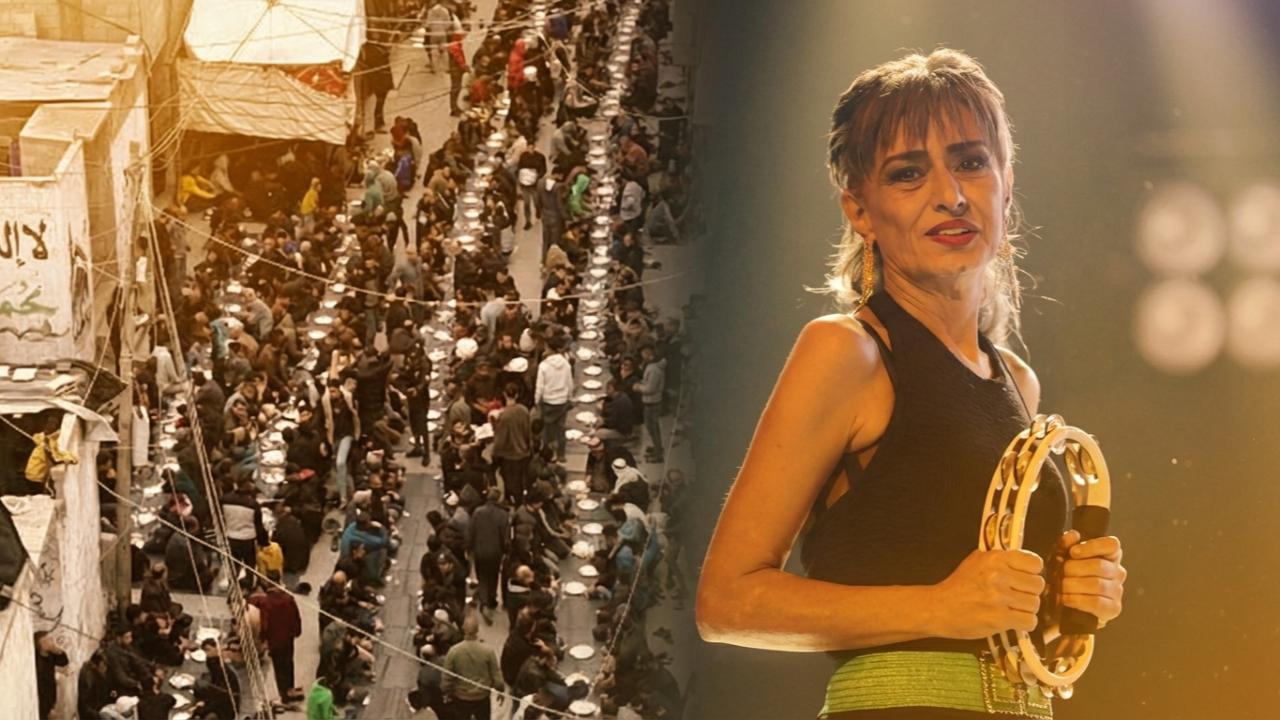 Yıldız Tilbe’den Gazze’ye 12 Bin Kişilik İftar Desteği