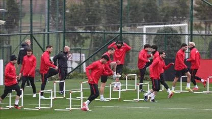 A Milli Futbol Takımı, Kosova maçının hazırlıklarını sürdürdü