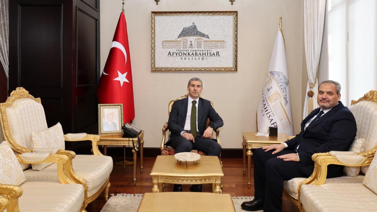 AFSÜ Rektörü Aslan’dan Vali Aktaş’a Hayırlı Olsun Ziyareti
