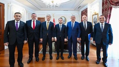 Afyonkarahisar Heyetinden Adalet Bakanı Akın Gürlek’e Hayırlı Olsun Ziyareti