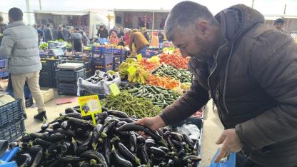 Afyonkarahisar Pazarlarında Zam Şampiyonu Patlıcan Oldu