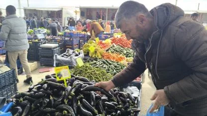 Afyonkarahisar Pazarlarında Zam Şampiyonu Patlıcan Oldu