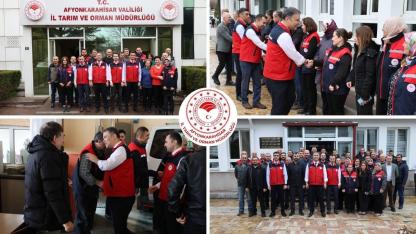 Afyonkarahisar Tarım ve Orman Müdürlüğü’nde Bayramlaşma Programı
