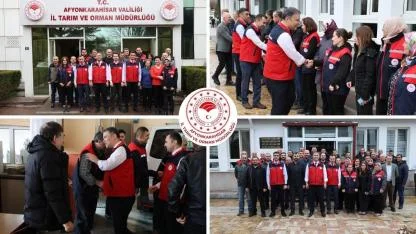 Afyonkarahisar Tarım ve Orman Müdürlüğü’nde Bayramlaşma Programı