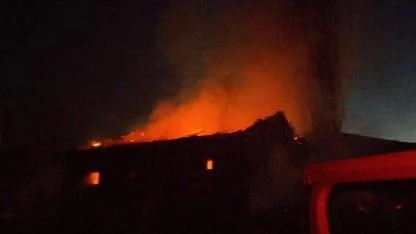 Afyonkarahisar’da Çıkan Yangında Yaşlı Kadın Evsiz Kaldı