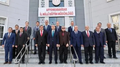 Afyonkarahisar’da Eğitim Değerlendirme Toplantısı