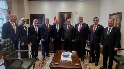 AK Parti Afyon Heyeti Ankara’da