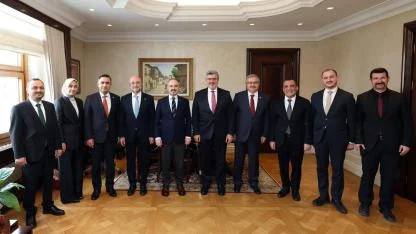 AK Parti Afyon Heyetinden Bakan Yardımcısı Bülent Turan’a Ziyaret