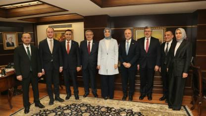 AK Parti Afyonkarahisar Heyetinden Bakan Yardımcısı Yiğitbaşı’na Hayırlı Olsun Ziyareti