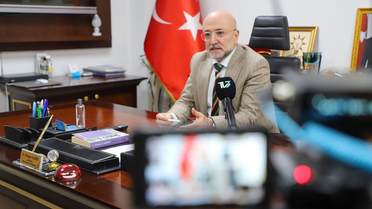 AK Parti Afyonkarahisar İl Başkanı Turgay Şahin, TV3 Ekibini Ağırladı