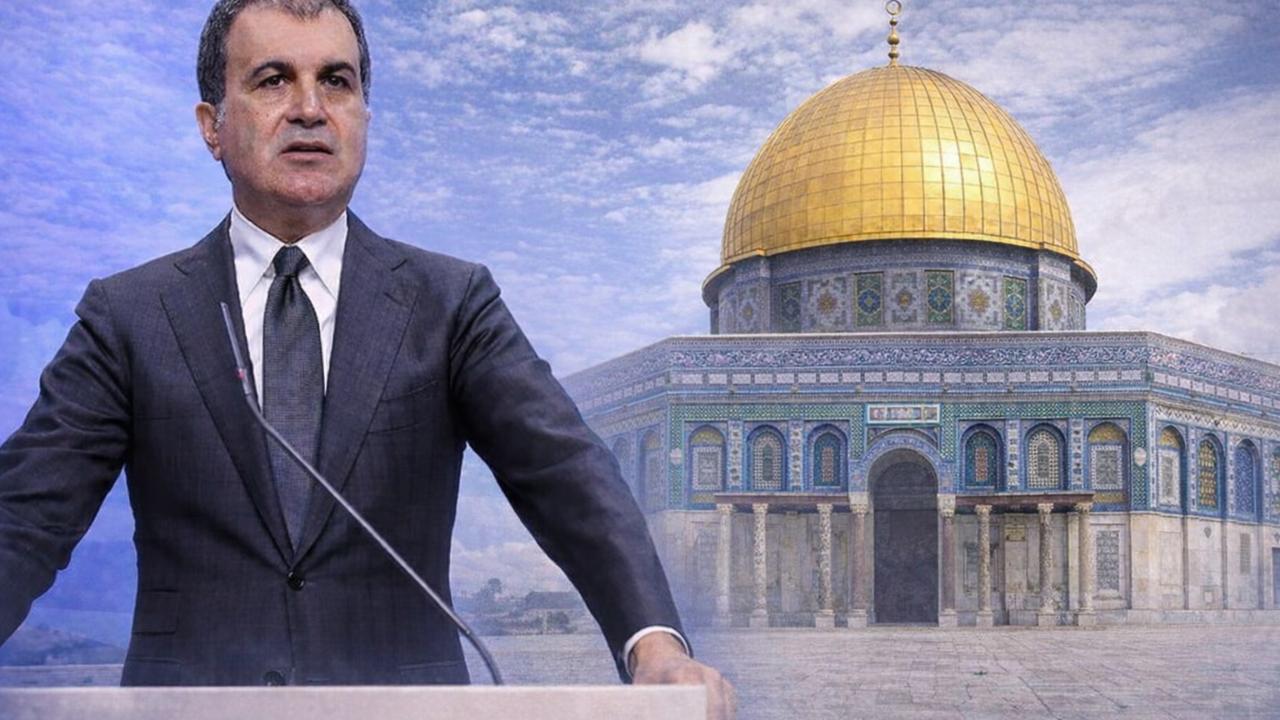 AK Parti Sözcüsü Ömer Çelik’ten İsrail’e Tepki: “Mescid-i Aksa’yı İbadete Kapatmak Barbarlıktır”