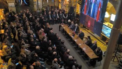 AK Parti Teşkilatı Taş Medrese’de Bayramlaştı