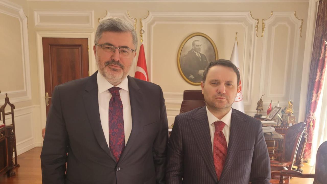 AK Partili Özkaya’dan Adalet Bakanı Gürlek’e ziyaret