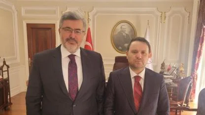 AK Partili Özkaya’dan Adalet Bakanı Gürlek’e ziyaret