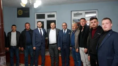 Anahtar Parti Fethibey’de İftar Yaptı, Belde Binası Açtı