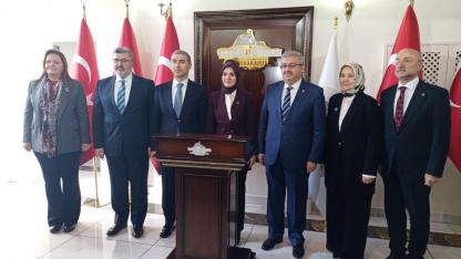 Bakan Göktaş Vali Dr. Naci Aktaş’ı Ziyaret Etti