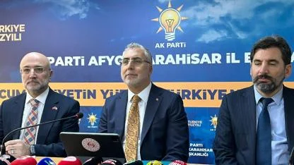 Bakan Işıkhan Afyon’dan Açıkladı! “İşsizlik Yaklaşık 3 Yıldır Tek Haneli Seviyede”