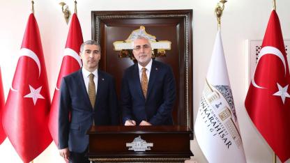 Bakan Işıkhan’dan Vali Aktaş’a Ziyaret