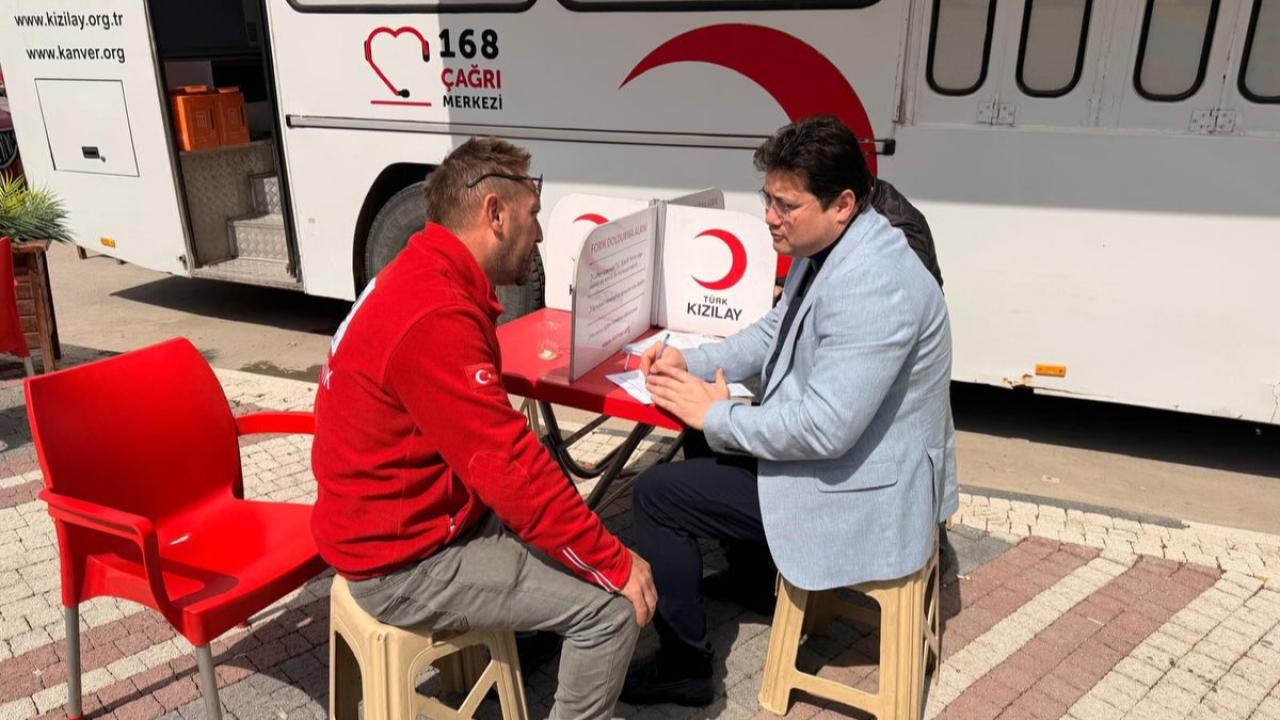 Başkan Aynacı’dan Kan Bağışı Seferberliğine Destek