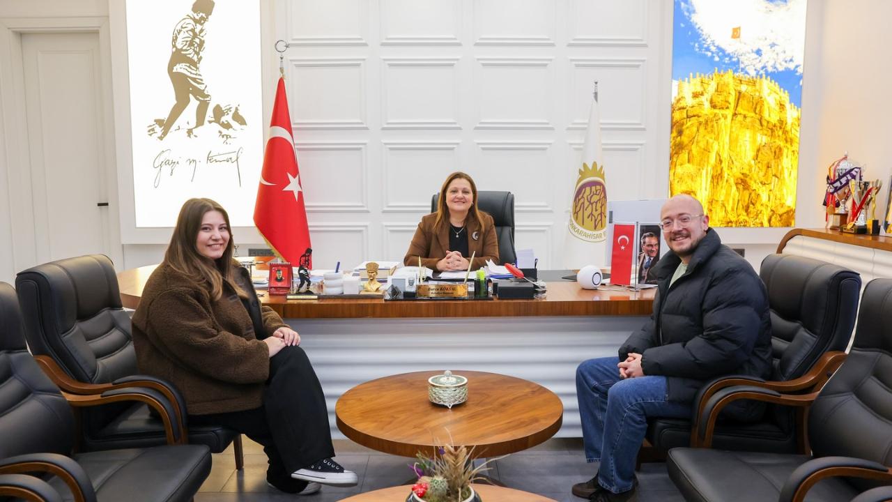 Başkan Köksal, Dedublüman Müzisyeni Çağrı Çelik’i Ağırladı