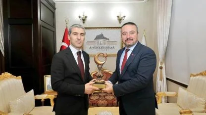 Başkan Öztaş’tan Vali Aktaş’a Ziyaret