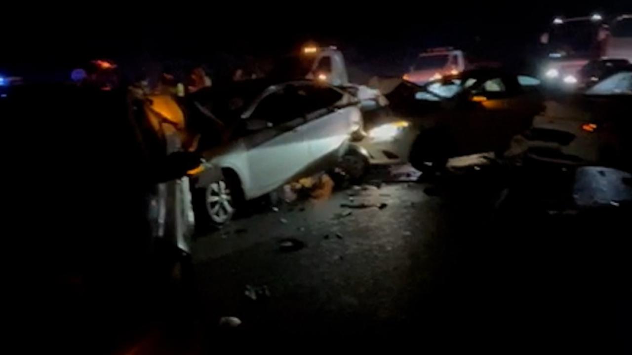 Bayram Dönüşü TEM’de Zincirleme Kaza