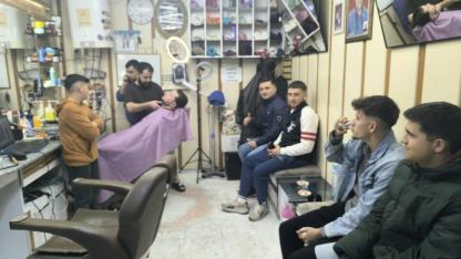 Bayram Tıraşını Son Güne Bırakanlar Berberde Bayrama Girdi