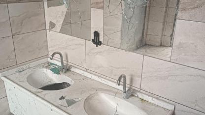 Cami Tuvaletine Vandal Saldırısı