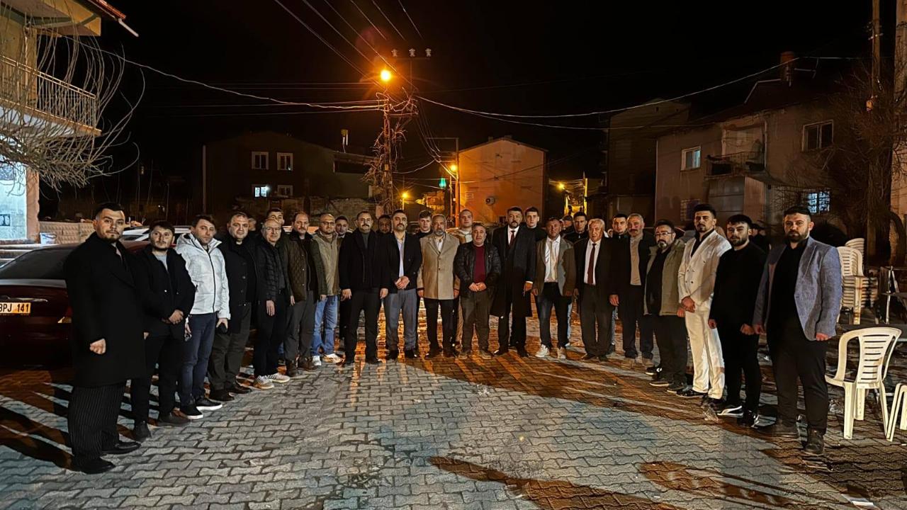 Çetinkaya ve Partililer Karaağaç’taki İftarda Buluştu