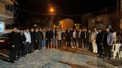 Çetinkaya ve Partililer Karaağaç’taki İftarda Buluştu