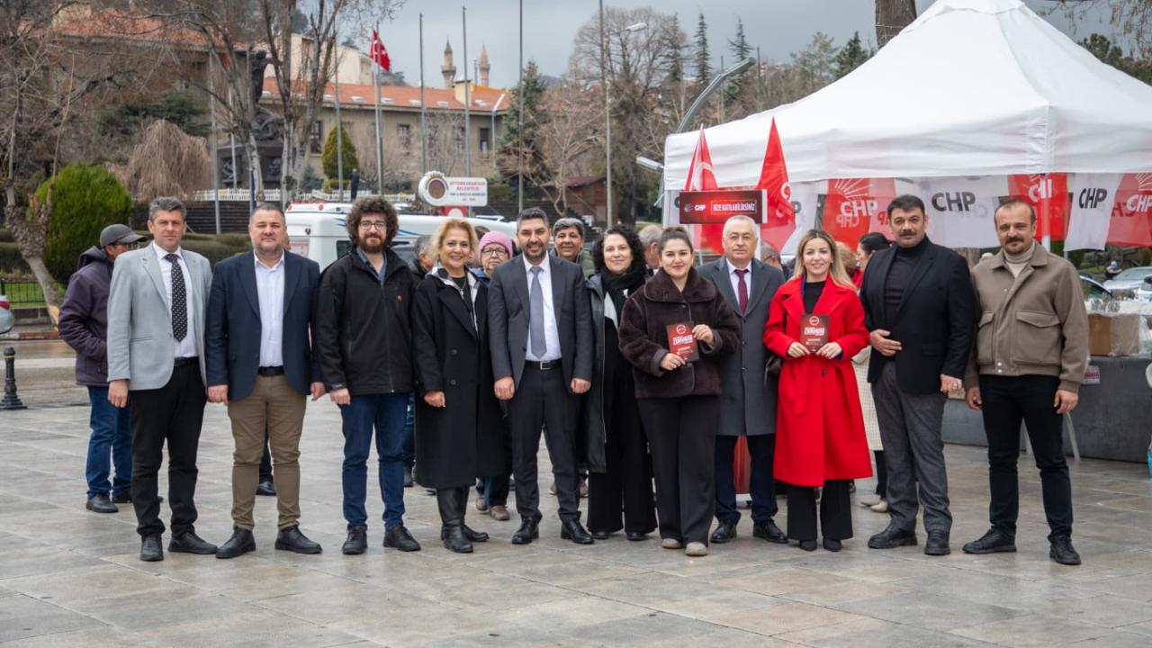CHP Afyonkarahisar’da “Katlanmak Zorunda Değilsiniz” Kampanyası Başlattı