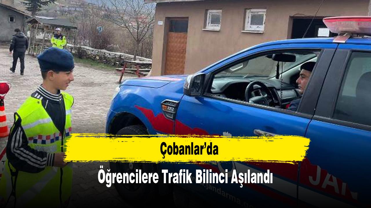 Çobanlar’da Öğrencilere Trafik Bilinci Aşılandı