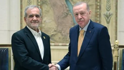 Cumhurbaşkanı Erdoğan, İran Cumhurbaşkanı Pezeşkiyan ile Görüştü: “Diplomasi Kapısı Açılmalı”