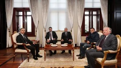 DP Heyetinden Vali Aktaş’a Hayırlı Olsun Ziyareti