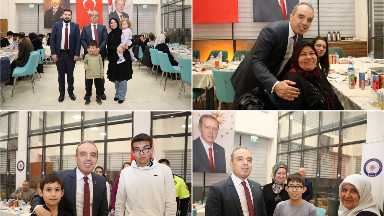 Emniyet ailesi iftar sofrasında buluştu