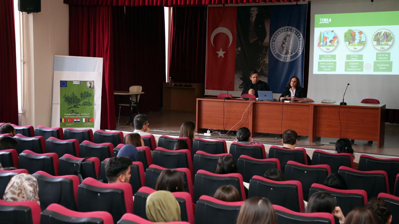 Erasmus+ Ekolojik Eğitim ve Okul Dışı Öğrenme Aktiviteleri Projesi Tanıtıldı